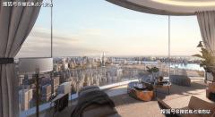 <b>环形落地玻璃幕墙如统一块璀璨奥体的天空荧幕</b>